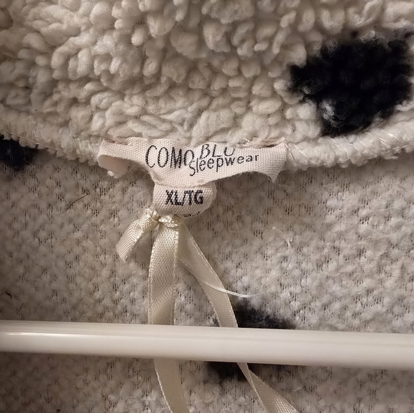 Polka Dot Fleece Jacket XL - Picture 3 of 3